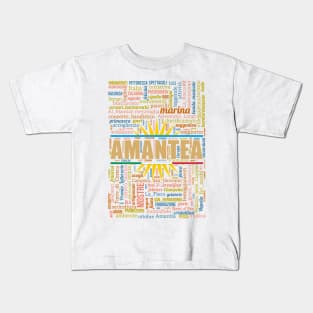 Wordart: Amantea Kids T-Shirt